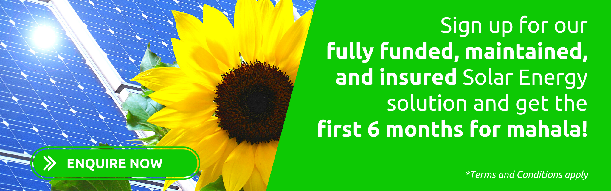 Free Solar energy special