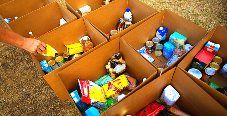 STS helps covid struck families