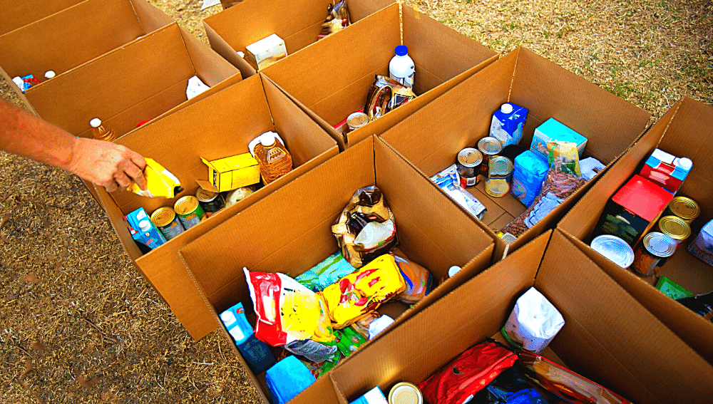 STS helps covid struck families