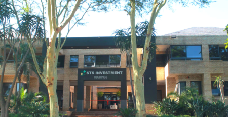 Entrance to STS Investment Holdings' new offices