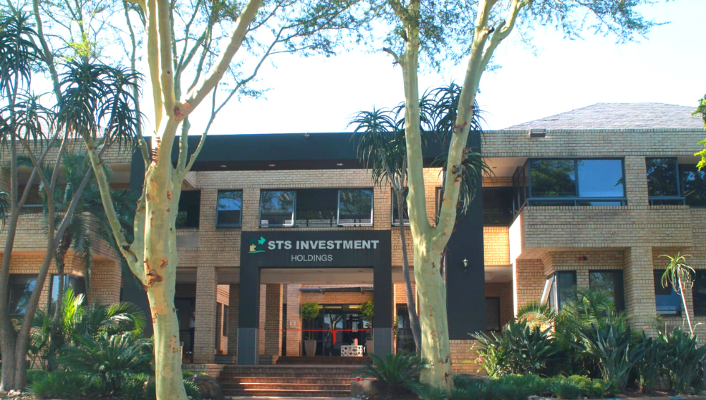 Entrance to STS Investment Holdings' new offices