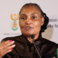 Image of the Minister Thembi Simelane sourced from the Government Communication and Information System's X Account on 16 April. Media posts by Department of Human Settlements (@The_DHS) / X